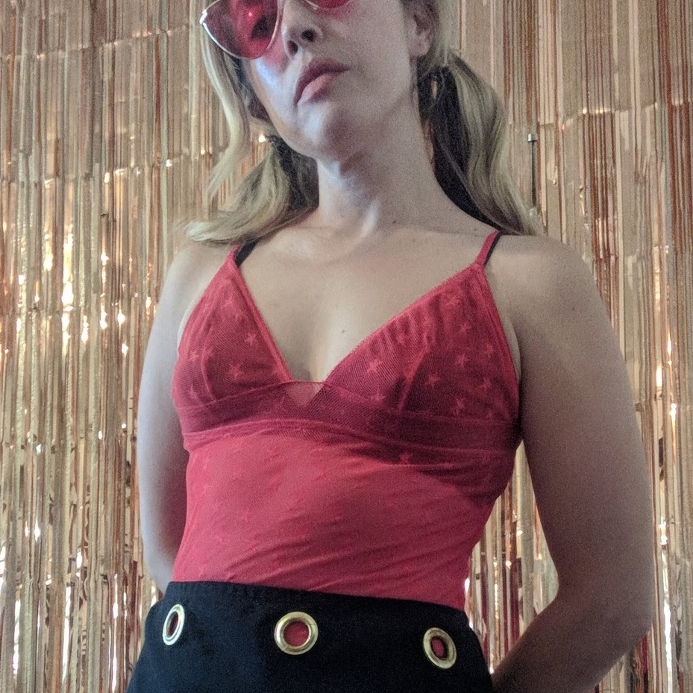 Calvin Klein Underwear Red Chemise